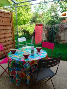 Maisons de vacances Gite le 23 dans cite medievale : photos des chambres