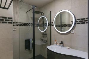 Appartements Nice 3 rooms with balcony in Pre-Saint-Gervais : photos des chambres