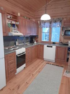 Villa Lähde Päijätsalon järvimaisemassa