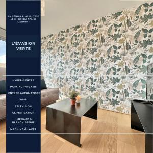 Appartements L-evasion Verte - Lumineux - Spacieux - Parking Prive - Calme : Appartement 1 Chambre