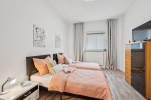 Yello Homes - Loft - Airport & Messe 6 Betten & Wifi