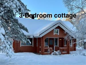 Log cottages in 10 min from Santa Claus Village-Sauna&FreeParking