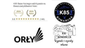 K85 Komańcza Baza Noclegowa Wypadowa Bieszczady Beskid Niski