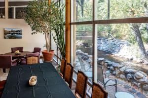 Historic Lodge located on Big Cottonwood River.