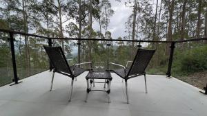 Chalé Manacá com vista e pôr do sol