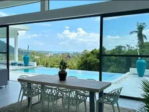 Villa CHARLOTTE - SEAVIEW -4 Bedrooms - Amphoe Koksamui