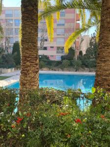 Petit deux pièces avec piscine