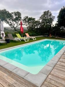 Maisons de vacances Maison Terra Bella, experience authentique en plein coeur du maquis, piscine : photos des chambres