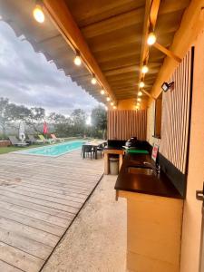 Maisons de vacances Maison Terra Bella, experience authentique en plein coeur du maquis, piscine : photos des chambres