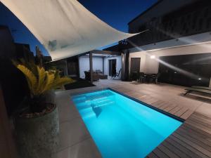 Villas Villa recente spacieuse piscine St Gilles : photos des chambres