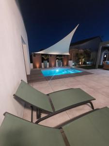 Villas Villa recente spacieuse piscine St Gilles : photos des chambres