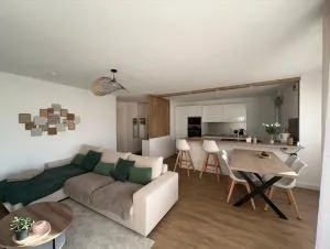 Appt entier 85m2 avec 2 chambres dont 1 suite parentale 1 bureau 1 canapé lit piscine - Lespinasse