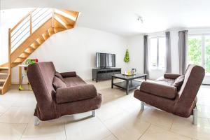 Maisons de vacances Maison accueillante a Monthenault avec jardin prive : photos des chambres