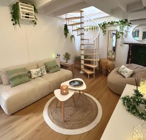 Maisons de vacances L -Ecrin - Balneo & Cineroom : photos des chambres