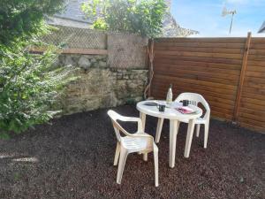 Maisons de vacances Charmante maison avec cheminee a Saint-Jacut-de-la-Mer : photos des chambres