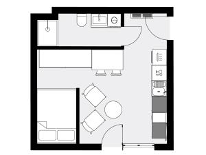 URABN APARTMENTS Studio with garden No 2A Chorzów Katowice FREE PRIVATE PARKING, Self CHECK-IN
