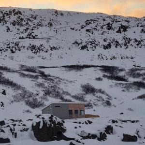 Hvammur 10 with private hot tub