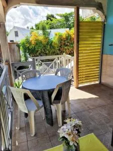 Appartement charmant à Baie Mahault - 70 m², vue montagne - Roussel