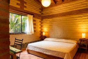 Cabaña en Tepoztlán con vista a la montaña