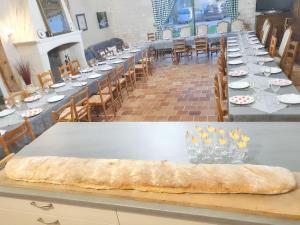 Maisons de vacances Maison charmante a Monestier avec piscine et jacuzzi : photos des chambres