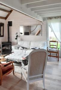 Maisons de vacances Maison charmante a Colleville-Montgomery avec jardin clos : photos des chambres
