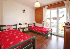 Appartements Appartement spacieux a Briancon 86 m² avec vue montagne : photos des chambres