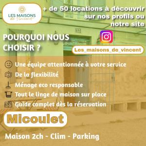 Micoulet, Parking - Clim