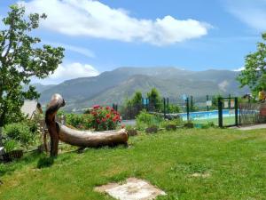Appartement charmant à Selonnet avec piscine partagée et vue