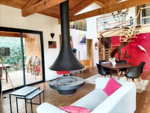 Maisons de vacances Maison spacieuse a Saint-Selve avec jardin et barbecue, 125 m². : photos des chambres