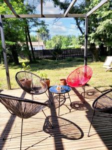 Maisons de vacances Maison spacieuse a Saint-Selve avec jardin et barbecue, 125 m². : photos des chambres