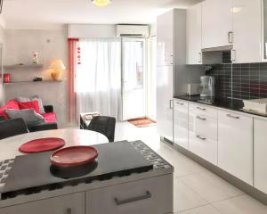 Appartement charmant à Cannes avec vue sur la mer, 33 m²