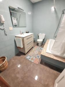 Spacious apartment with sea view in O Grove, 110 m²