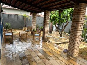 Recanto Aparecida lazer, piscina climatizada