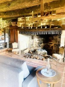 Maisons de vacances Maison en granite typique a Chaumeil avec jardin prive. : photos des chambres