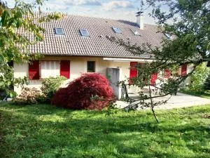 Maison confortable à Péron - Terrasse - Champfromier