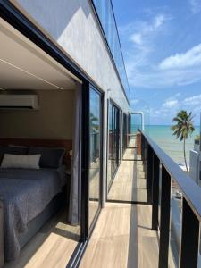 Setai 410 Luxo e Varanda vista de frente para o Mar