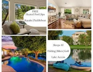 Lake Escape FREE Heated Pool Spa Fire Pit Fishing - Ocotillo