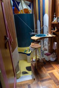 Artistic house in a coffee plantation