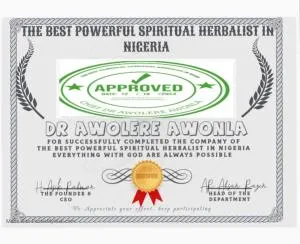 The best powerful spiritual herbalist in nigeria - Karu