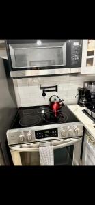 Furnished apartmt near down town with king bed