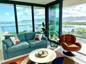 Gorgeous 2 bedroom, 17th floor, with breathtaking view, Fourteen at Mullet Bay - Lowlands