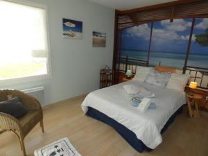 Maisons de vacances Maison Moderne 8 Pers PMR, Proche Plage et Foret - Notre-Dame-de-Monts - FR-1-540-253 : photos des chambres