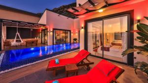 Kalkan 1 Bedroom Seaview Villa 1126