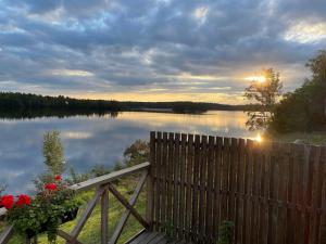 Secluded, private jetty, facing south, on the lake