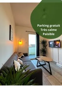 LE PAISIBLE - Parking gratuit - Entrée ville - Saint-Faust