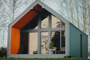 Sniegi design cabin with sauna - Silagals