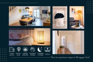 Appartements Au Bercail Maconnais - Hypercentre - Proche gare - Confort - 8 personnes : Appartement 2 Chambres