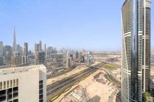 Elegant 1BR with Panoramic Views on Burj Khalifa