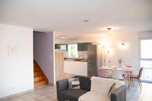 Appartements Duplex le Lardenne - proche Hopital - Clim - Terrasse - Parking : photos des chambres