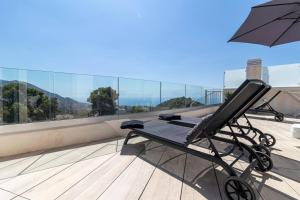 Seaview 3-Bed Flat with 2 Terraces Mijas Pueblo